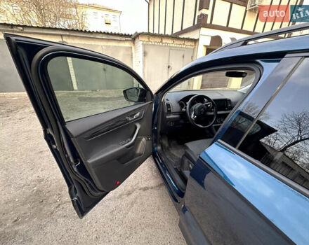 Синий Шкода Karoq, объемом двигателя 1.4 л и пробегом 25 тыс. км за 23200 $, фото 12 на Automoto.ua