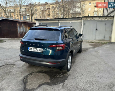 Синий Шкода Karoq, объемом двигателя 1.4 л и пробегом 25 тыс. км за 23200 $, фото 5 на Automoto.ua