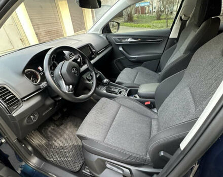 Синий Шкода Karoq, объемом двигателя 1.4 л и пробегом 25 тыс. км за 23200 $, фото 13 на Automoto.ua