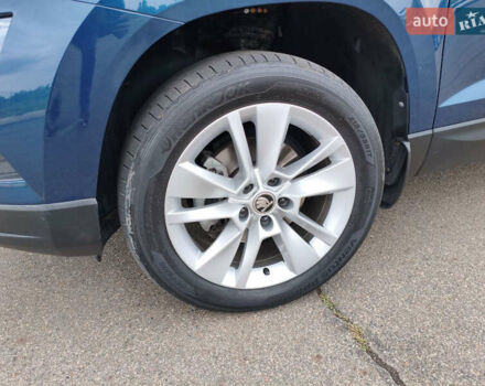 Синий Шкода Karoq, объемом двигателя 1.4 л и пробегом 51 тыс. км за 22750 $, фото 10 на Automoto.ua