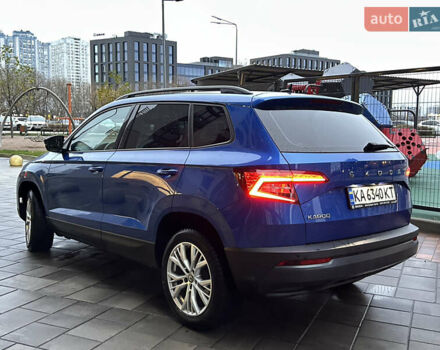 Синий Шкода Karoq, объемом двигателя 1.4 л и пробегом 57 тыс. км за 23999 $, фото 3 на Automoto.ua
