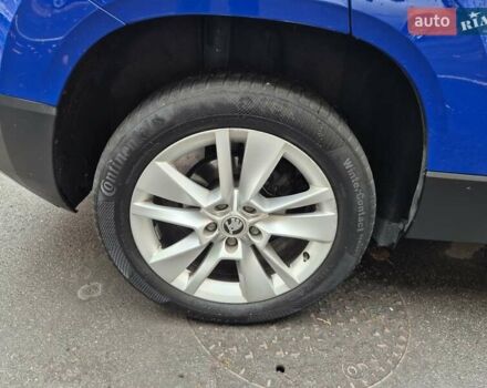 Синий Шкода Karoq, объемом двигателя 1.4 л и пробегом 115 тыс. км за 20500 $, фото 10 на Automoto.ua