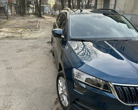 Синий Шкода Karoq, объемом двигателя 1.4 л и пробегом 25 тыс. км за 23200 $, фото 7 на Automoto.ua