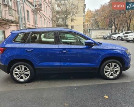 Синий Шкода Karoq, объемом двигателя 1.4 л и пробегом 115 тыс. км за 20500 $, фото 9 на Automoto.ua