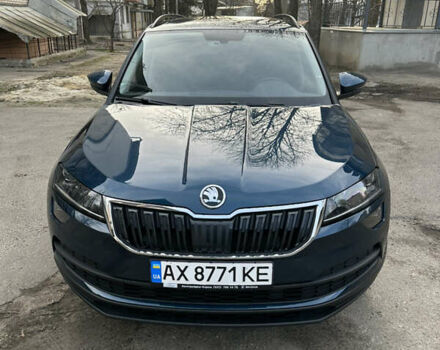 Синий Шкода Karoq, объемом двигателя 1.4 л и пробегом 25 тыс. км за 23200 $, фото 6 на Automoto.ua