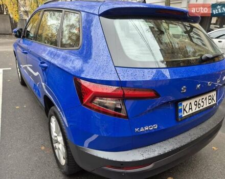 Синий Шкода Karoq, объемом двигателя 1.4 л и пробегом 115 тыс. км за 20500 $, фото 12 на Automoto.ua