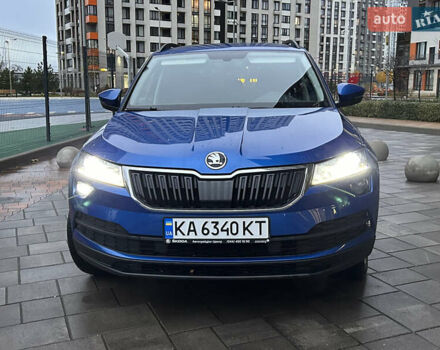 Синий Шкода Karoq, объемом двигателя 1.4 л и пробегом 57 тыс. км за 23999 $, фото 7 на Automoto.ua