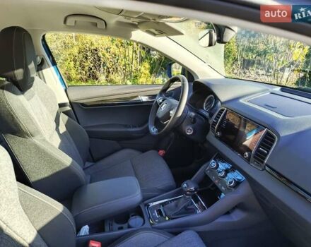 Синий Шкода Karoq, объемом двигателя 1.4 л и пробегом 21 тыс. км за 25300 $, фото 10 на Automoto.ua