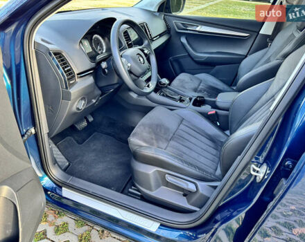 Синий Шкода Karoq, объемом двигателя 1.4 л и пробегом 21 тыс. км за 27700 $, фото 11 на Automoto.ua