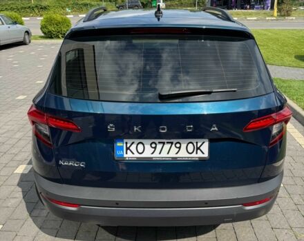 Синий Шкода Karoq, объемом двигателя 1.4 л и пробегом 33 тыс. км за 27200 $, фото 5 на Automoto.ua
