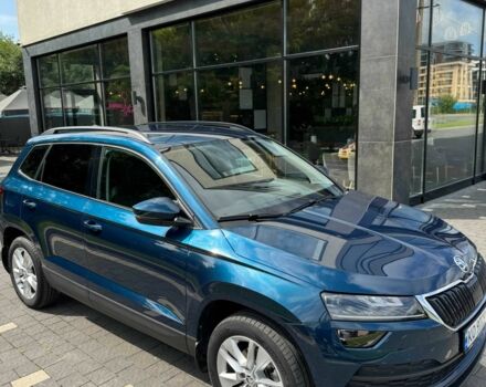 Синий Шкода Karoq, объемом двигателя 1.4 л и пробегом 33 тыс. км за 27200 $, фото 3 на Automoto.ua