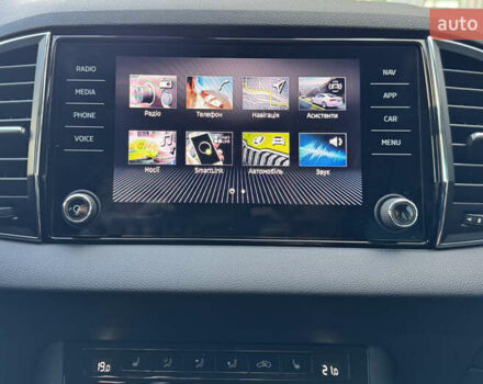 Синий Шкода Karoq, объемом двигателя 1.4 л и пробегом 21 тыс. км за 27700 $, фото 20 на Automoto.ua