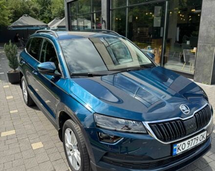 Синий Шкода Karoq, объемом двигателя 1.4 л и пробегом 33 тыс. км за 27200 $, фото 2 на Automoto.ua