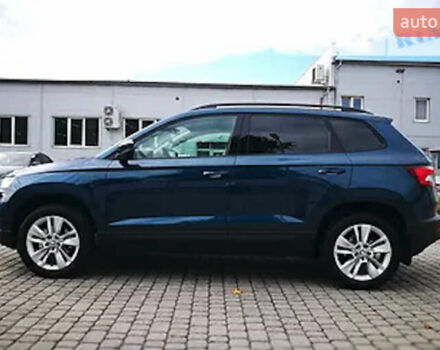 Синий Шкода Karoq, объемом двигателя 1.4 л и пробегом 33 тыс. км за 27500 $, фото 2 на Automoto.ua