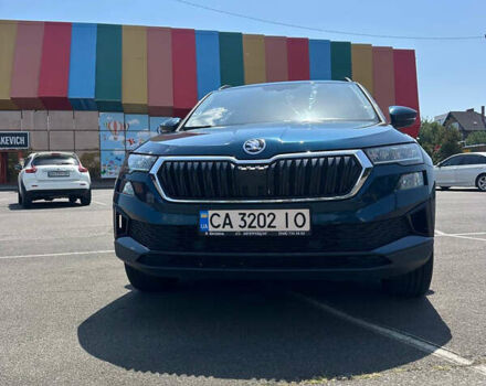 Синий Шкода Karoq, объемом двигателя 1.4 л и пробегом 28 тыс. км за 26000 $, фото 1 на Automoto.ua