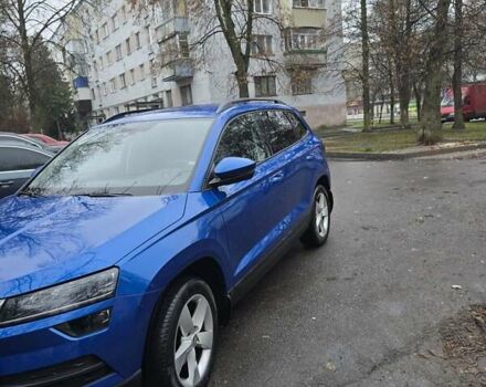 Синій Шкода Karoq, об'ємом двигуна 1.5 л та пробігом 66 тис. км за 21000 $, фото 1 на Automoto.ua