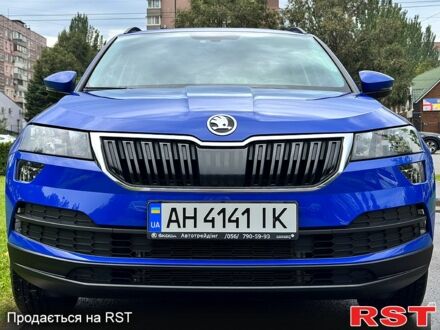 Шкода Karoq 2020 в Днепре (Днепропетровске) на Automoto.ua Синий Шкода Karoq, объемом двигателя 1.4 л и пробегом 47 тыс. км за 22800 $, фото 1 на Automoto.ua