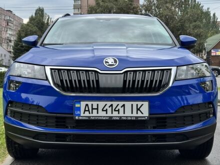 Шкода Karoq 2020 в Днепре (Днепропетровске) на Automoto.ua Синий Шкода Karoq, объемом двигателя 1.4 л и пробегом 47 тыс. км за 23000 $, фото 1 на Automoto.ua