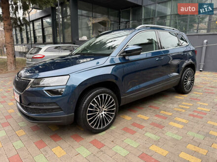 Синий Шкода Karoq, объемом двигателя 2 л и пробегом 110 тыс. км за 26000 $, фото 1 на Automoto.ua