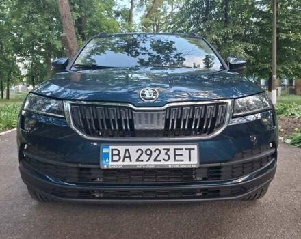 Синий Шкода Karoq, объемом двигателя 1.4 л и пробегом 50 тыс. км за 27000 $, фото 1 на Automoto.ua