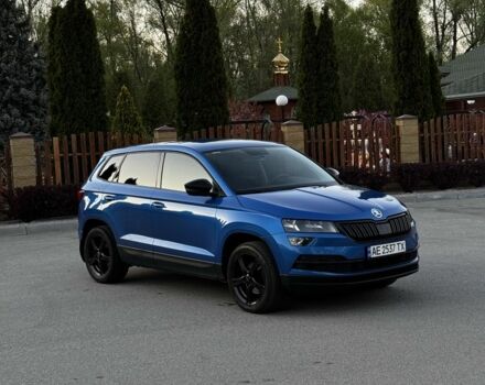 Синий Шкода Karoq, объемом двигателя 1.4 л и пробегом 50 тыс. км за 19500 $, фото 1 на Automoto.ua