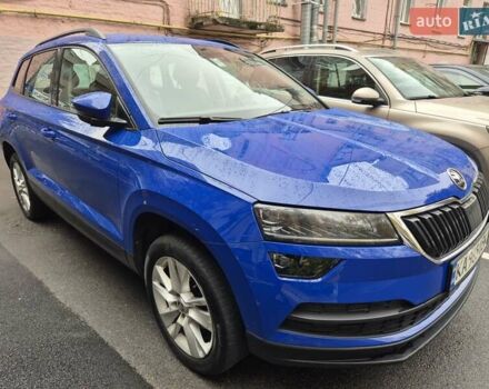 Синий Шкода Karoq, объемом двигателя 1.4 л и пробегом 115 тыс. км за 20500 $, фото 1 на Automoto.ua