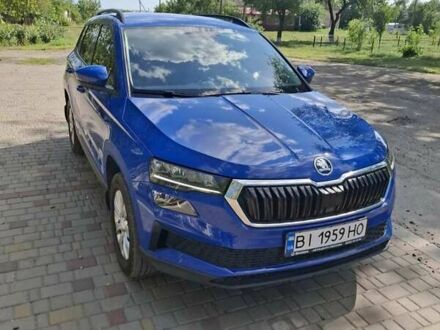 Шкода Karoq 2022 в Карловке на Automoto.ua Синий Шкода Karoq, объемом двигателя 1.97 л и пробегом 29 тыс. км за 27000 $, фото 1 на Automoto.ua