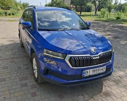 Синій Шкода Karoq, об'ємом двигуна 1.97 л та пробігом 29 тис. км за 27000 $, фото 1 на Automoto.ua