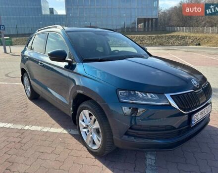 Синий Шкода Karoq, объемом двигателя 1.4 л и пробегом 25 тыс. км за 25000 $, фото 1 на Automoto.ua
