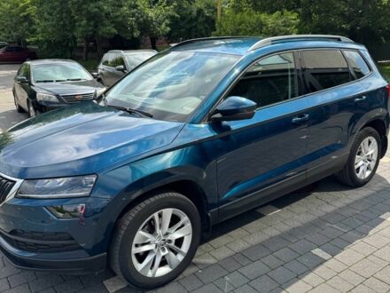 Синій Шкода Karoq, об'ємом двигуна 1.4 л та пробігом 33 тис. км за 27200 $, фото 1 на Automoto.ua
