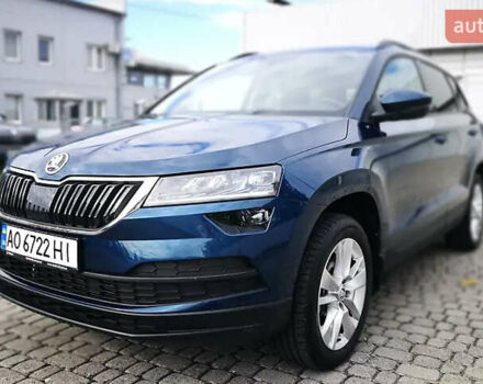 Шкода Karoq 2022 в Ужгороде на Automoto.ua Синий Шкода Karoq, объемом двигателя 1.4 л и пробегом 33 тыс. км за 27500 $, фото 1 на Automoto.ua