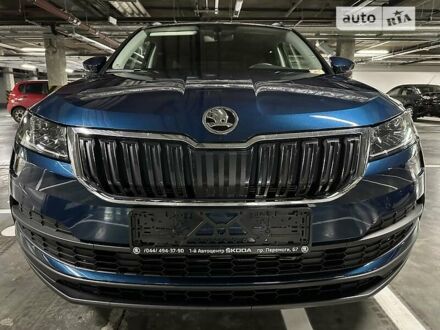 Шкода Karoq 2022 в Киеве на Automoto.ua Синий Шкода Karoq, объемом двигателя 2 л и пробегом 8 тыс. км за 39933 $, фото 1 на Automoto.ua