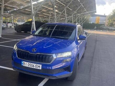 Шкода Karoq 2022 в Киеве на Automoto.ua Синий Шкода Karoq, объемом двигателя 1.97 л и пробегом 28 тыс. км за 27500 $, фото 1 на Automoto.ua