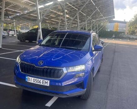 Синій Шкода Karoq, об'ємом двигуна 1.97 л та пробігом 28 тис. км за 27500 $, фото 1 на Automoto.ua