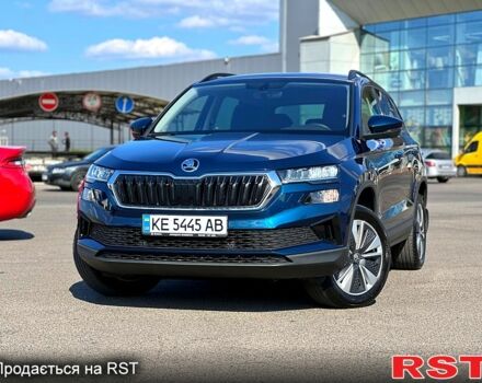 Синий Шкода Karoq, объемом двигателя 1.4 л и пробегом 26 тыс. км за 26900 $, фото 1 на Automoto.ua