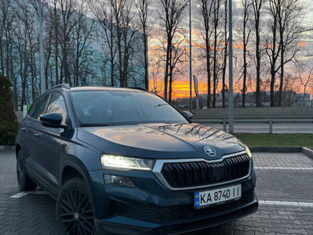 Синій Шкода Karoq, об'ємом двигуна 1.4 л та пробігом 40 тис. км за 26500 $, фото 1 на Automoto.ua