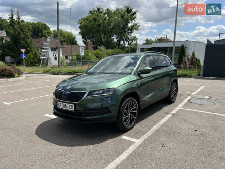 Шкода Karoq 2021 в Киеве на Automoto.ua Зеленый Шкода Karoq, объемом двигателя 1.4 л и пробегом 27 тыс. км за 23000 $, фото 1 на Automoto.ua