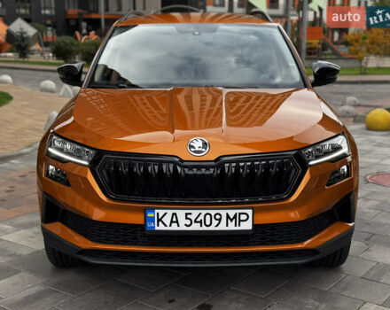Шкода Karoq 2024 в Киеве на Automoto.ua Оранжевый Шкода Karoq, объемом двигателя 1.4 л и пробегом 8 тыс. км за 26500 $, фото 1 на Automoto.ua