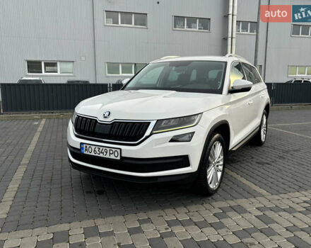 Білий Шкода Kodiaq, об'ємом двигуна 2 л та пробігом 248 тис. км за 21499 $, фото 2 на Automoto.ua