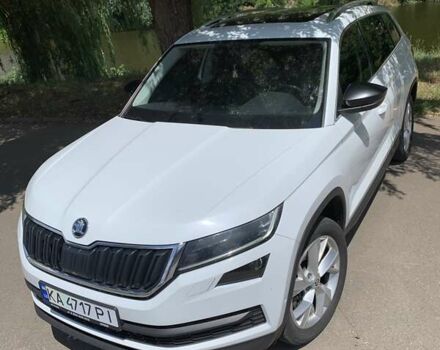 Белый Шкода Kodiaq, объемом двигателя 1.98 л и пробегом 140 тыс. км за 28700 $, фото 9 на Automoto.ua