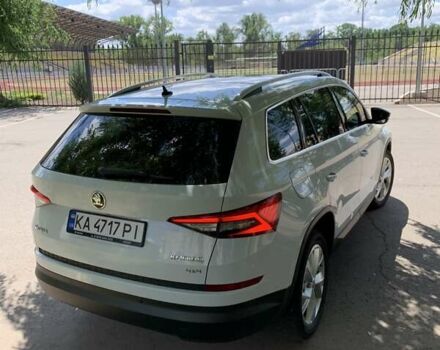 Белый Шкода Kodiaq, объемом двигателя 1.98 л и пробегом 140 тыс. км за 28700 $, фото 16 на Automoto.ua