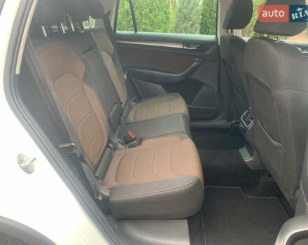 Белый Шкода Kodiaq, объемом двигателя 2 л и пробегом 244 тыс. км за 21950 $, фото 14 на Automoto.ua