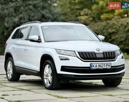 Шкода Kodiaq 2017 в Киеве на Automoto.ua Белый Шкода Kodiaq, объемом двигателя 1.98 л и пробегом 125 тыс. км за 22700 $, фото 5 на Automoto.ua