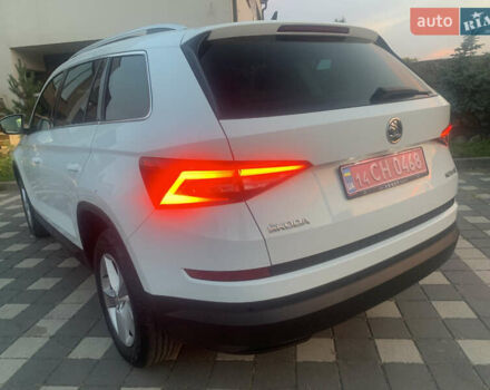 Белый Шкода Kodiaq, объемом двигателя 2 л и пробегом 244 тыс. км за 22800 $, фото 13 на Automoto.ua