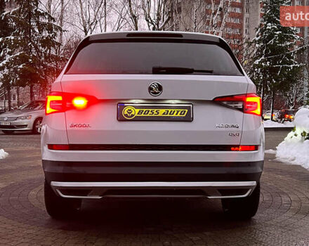 Белый Шкода Kodiaq, объемом двигателя 1.97 л и пробегом 147 тыс. км за 26900 $, фото 5 на Automoto.ua