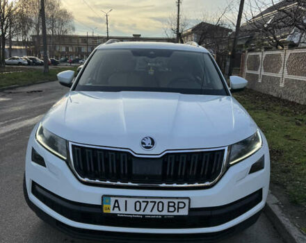 Белый Шкода Kodiaq, объемом двигателя 2 л и пробегом 141 тыс. км за 26200 $, фото 1 на Automoto.ua