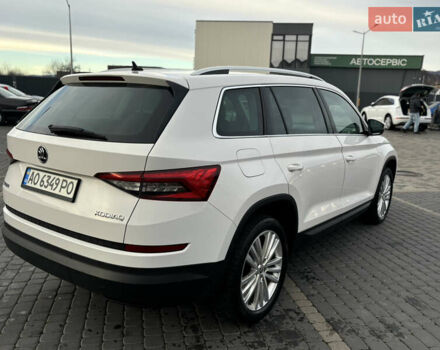 Білий Шкода Kodiaq, об'ємом двигуна 2 л та пробігом 248 тис. км за 21499 $, фото 5 на Automoto.ua