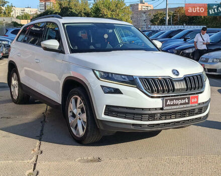 Білий Шкода Kodiaq, об'ємом двигуна 2 л та пробігом 125 тис. км за 29790 $, фото 5 на Automoto.ua