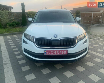 Белый Шкода Kodiaq, объемом двигателя 2 л и пробегом 244 тыс. км за 22800 $, фото 1 на Automoto.ua
