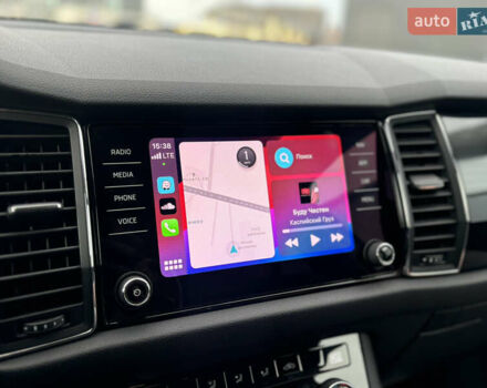 Білий Шкода Kodiaq, об'ємом двигуна 2 л та пробігом 248 тис. км за 21499 $, фото 24 на Automoto.ua